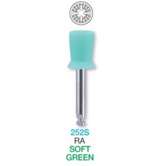 Premium Plus Disposable Prophy Cups- Latch type Soft Green cups, 100/box